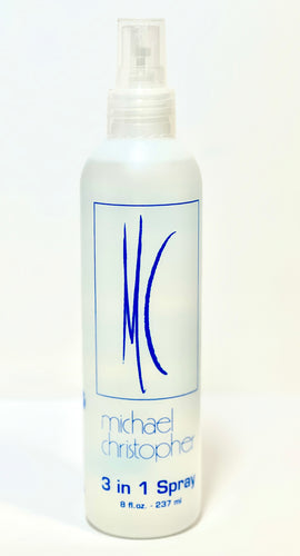 Michael Christopher 3 in 1 Spray, Quick Drying Firm Holding Hair Spray